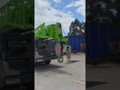 ZTC500H 50톤 트럭 크레인 트럭에 장착된 망원경 크레인