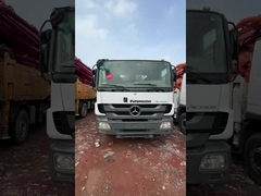 사용 된 콘크리트 펌프 트럭 49m putzmeister 안정적인 작동 및 정상적인 기능