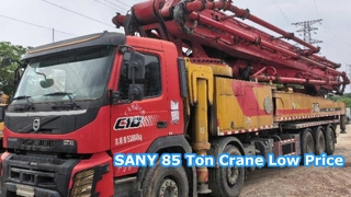 2022 SANY 67미터 콘크리트 펌프 트럭 볼보 섀시 판매